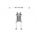 V-Twin 18 inch Tedd Narrow Spring Fork Assembly Chrome 49-3129